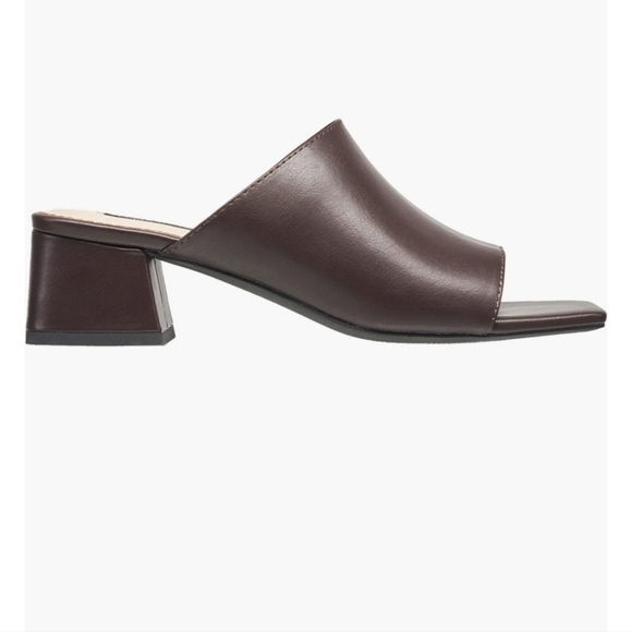 French Connection Women's Dinner Slip-On Slide Mule Block Heel Sandals ALL SIZES - Picture 4 of 6